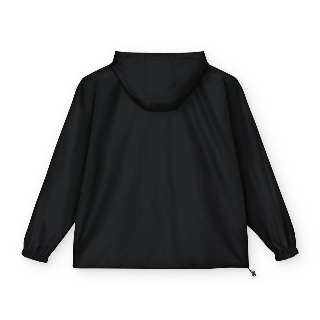 Packable Anorak Jacket — Robo Pixel Heart Chest Print